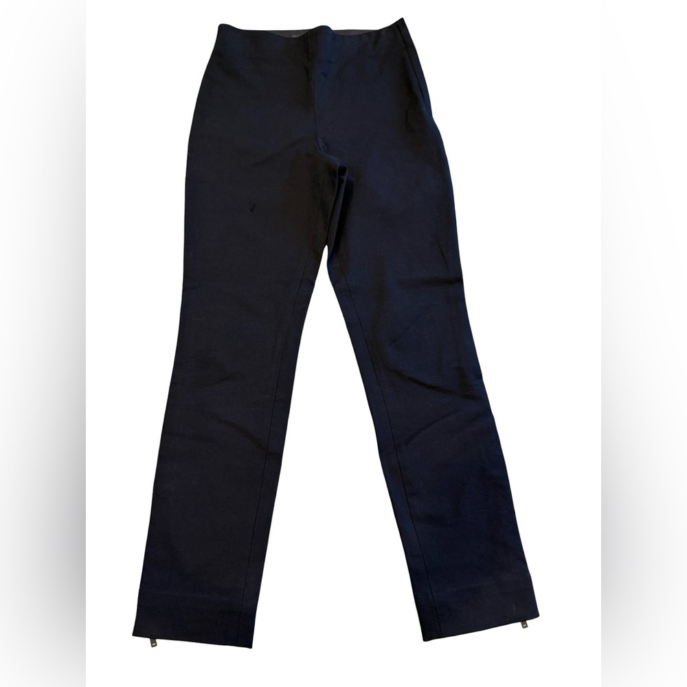 COS Women’s Tailored Slim Leg Dress Pants Ankle Zip Size 4 black